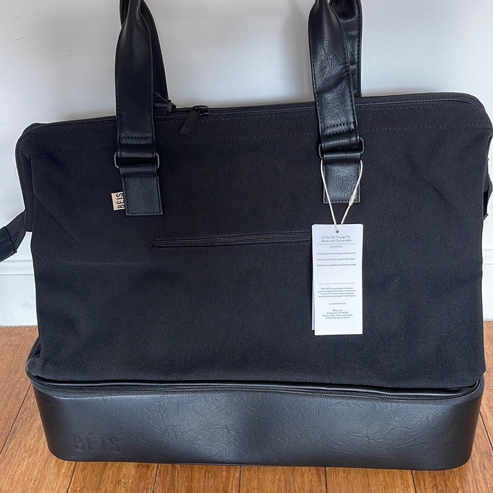 The convertible weekender